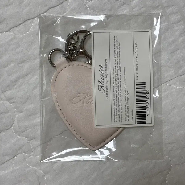 [BUNJANG] Clexia Heart Keyring (Sealed) / 클리시어 하트 키링 미개봉