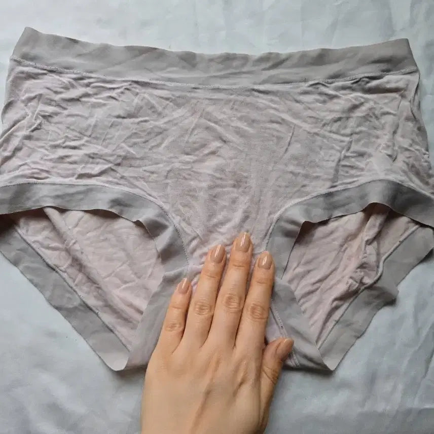 [BUNJANG] Muji Grey Banding Inner Pants (Used) / 무지 속바지 회색 밴딩 (중고)