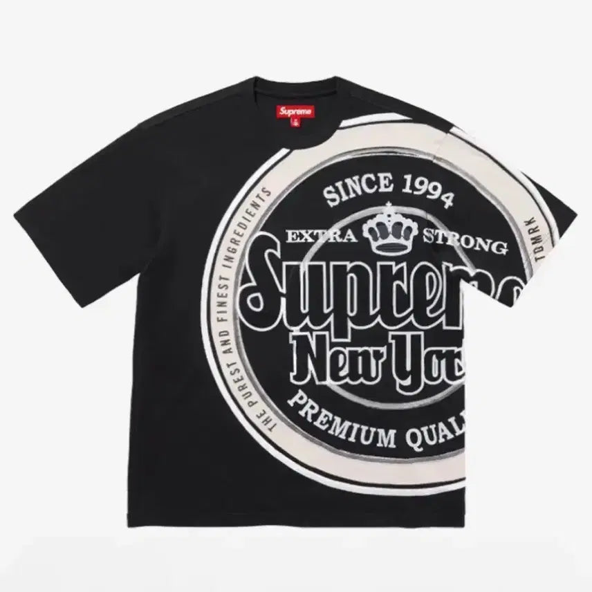 [BUNJANG] Supreme Lager Short Sleeve Top Black 25SS M / 슈프림 라거 숏슬리브 탑 블랙 - 25SS M