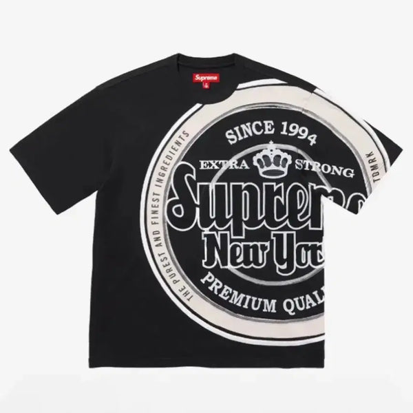 [BUNJANG] Supreme Lager Short Sleeve Top Black 25SS M / 슈프림 라거 숏슬리브 탑 블랙 - 25SS M