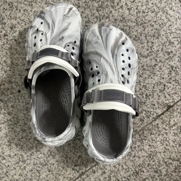 [BUNJANG] Crocs Echo Clog Marble 240 / 크록스 에코 클로그 마블 240 교환 판매