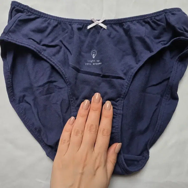 [BUNJANG] Navy Cotton Underwear (Used) / 네이비색 면 속옷 (중고)