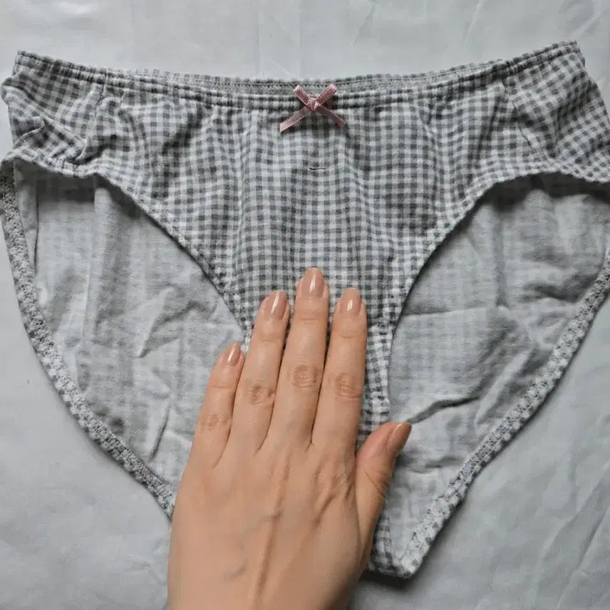 [BUNJANG] Check Pattern Underwear (Used) / 체크 패턴 팬티 (중고)