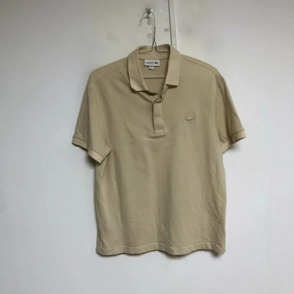 [BUNJANG] Lacoste Men's Short Sleeve T-Shirt Size M (Korean 95) / 라코스테 남성 반팔티 95M@9963