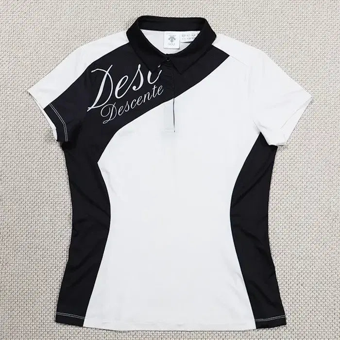 [BUNJANG] Descente Women's Golf Short Sleeve T-Shirt / (정품) 데상트 여성 골프 반팔티