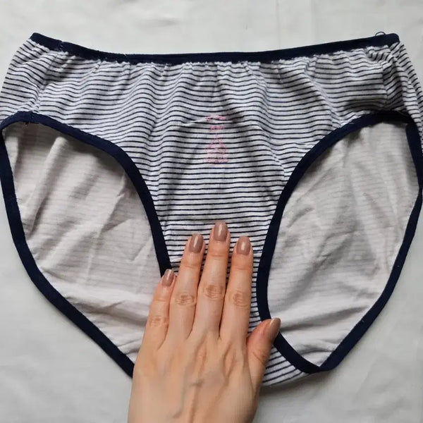 [BUNJANG] Striped Women's Underwear / 마일드한 스트라이프 여성 속옷 (중고)