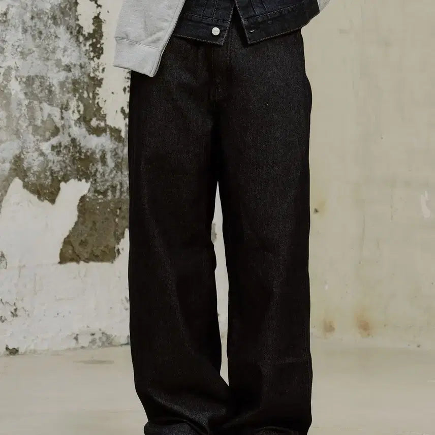 [BUNJANG] Plack Curved Denim Pants M67 Deep Blue Jeans / 플랙 커브드 데님 팬츠 M67 딥 블루 데님 팬츠 청바지 바지 M