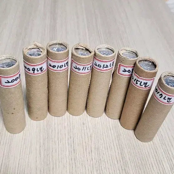 [BUNJANG] People's Republic of China 1 Fen Coin Collection (Unused) - 8 Types Bundle / (미사용) 중화인민공화국  년발행  1분 주화 컬렉션 8종 일괄