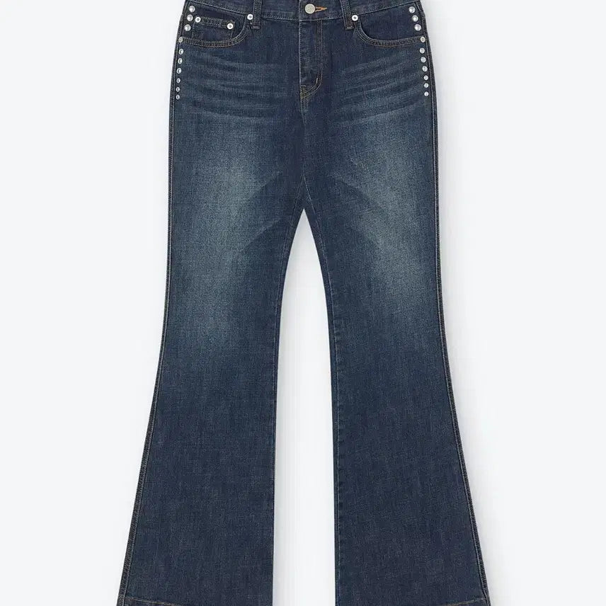 [BUNJANG] Wesken Studded Bootcut Denim Pants M / 웨스켄 WESKEN 스터드 부츠컷 데님 팬츠 M