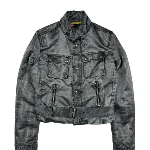 [BUNJANG] Diesel Belted Washed Jacket / 디젤 벨티드 워싱 자켓