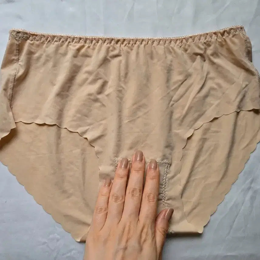 [BUNJANG] Seamless Panties Beige (Used) / 무봉제 심리스 팬티 베이지색 (중고)