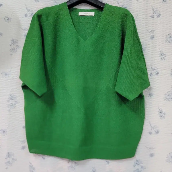 [BUNJANG] Knit T-Shirt / 니트티