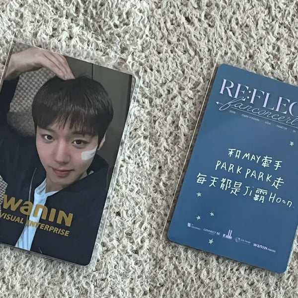 [BUNJANG] Park Ji Hoon Taiwan Fancon Photocard / 박지훈 대만 팬콘 포카