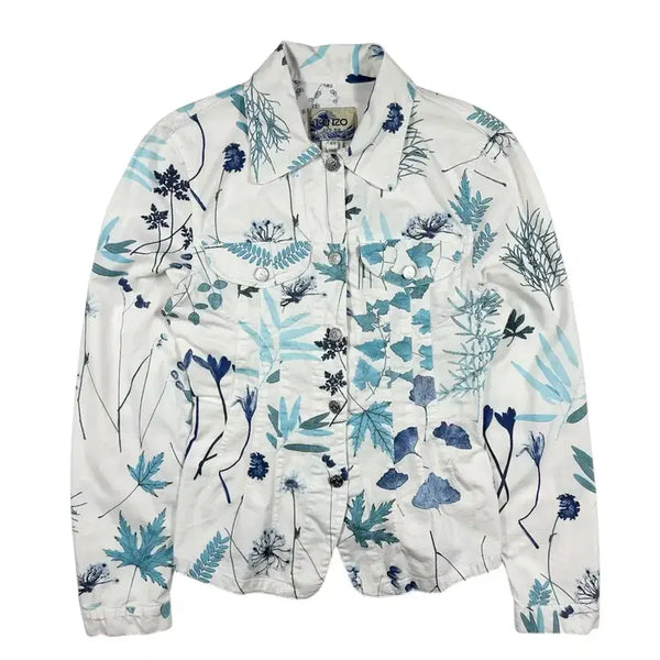 [BUNJANG] KENZO Floral Pattern Jacket / 겐조 플로럴 패턴 자켓
