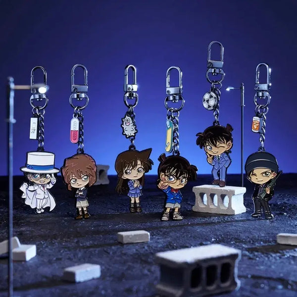[BUNJANG] Detective Conan Random Metal Keychain / 코난 랜덤 메탈키링