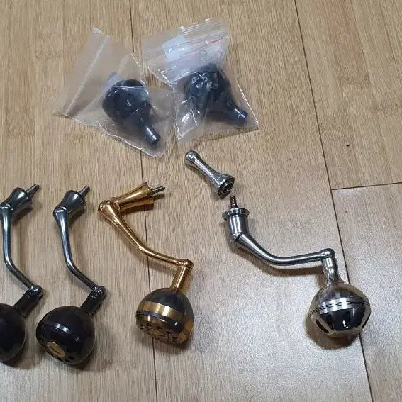 [BUNJANG] Gomexus CNC Aluminum Handle & Knobs for Spinning Reels / 고멕서스노브+ 유메야 릴스텐드