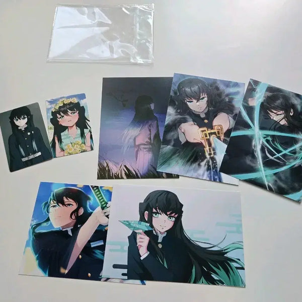 [BUNJANG] Demon Slayer Muichiro Tokito Unofficial Merchandise Bundle Set / 귀멸의 칼날 무이치로 비공굿 일괄