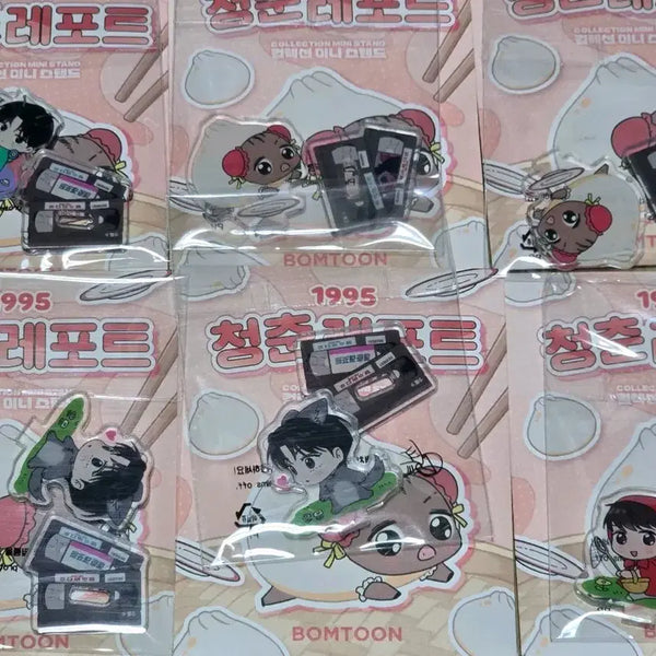 [BUNJANG] Jaeim Shop Cheongchun Report Collection Mini Stand Minias Bundle Set / 재이미샵 청춘레포트 컬렉션 미니스탠드 미니아스 원가 일괄양도