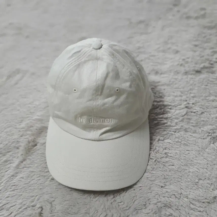 [BUNJANG] Lululemon Cotton Baseball Cap Beige S/M / 룰루레몬 볼캡 베이지 S/M