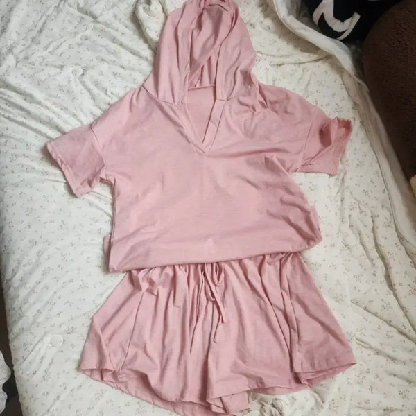 [BUNJANG] Hooded Top and Bottom Set / 후드상하의세트