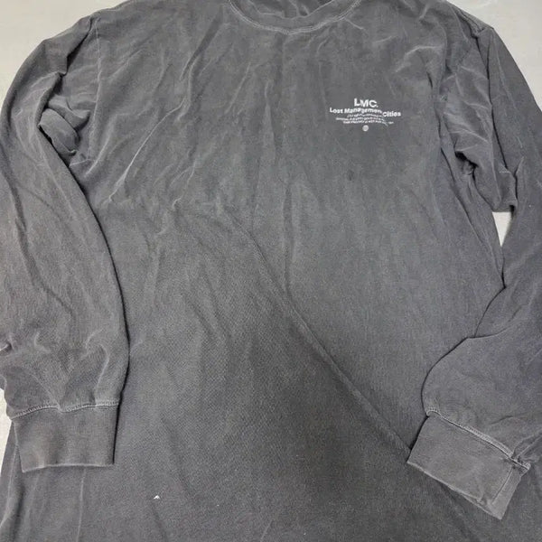 [BUNJANG] LMC Pigment Signature Logo Long Sleeve T-Shirt / LMC 피그먼트 시그니처 로고 긴팔 티셔츠