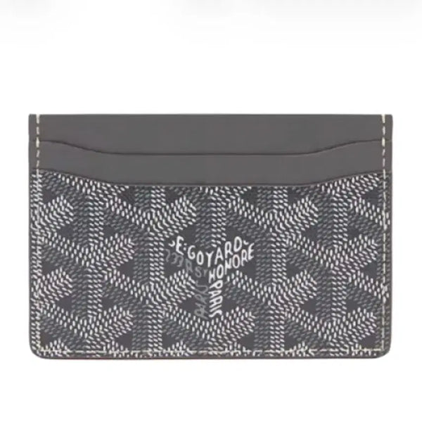 [BUNJANG] Goyard Card Wallet Grey / 고야드 카드 지갑 그레이