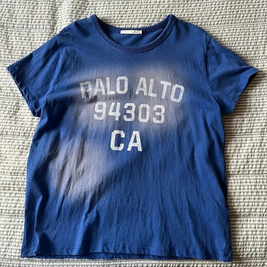 [BUNJANG] Zara Graphic Half Sleeve T-Shirt L / 자라 그래픽 반팔 L