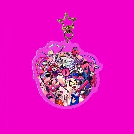 [BUNJANG] Hasbean Hotel Pride Month Hotel Jo Acrylic Keychain / 해즈빈호텔 프라이드 먼스 호텔조 아크릴 키링