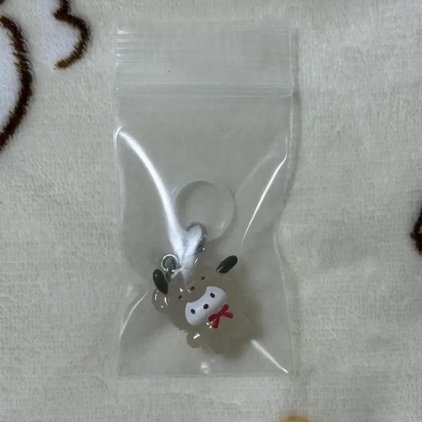 [BUNJANG] Sanrio Latte Kuma Pochacco "Mejirushi" Gacha Figure / 산리오 라떼쿠마 포차코 메지루시 가챠
