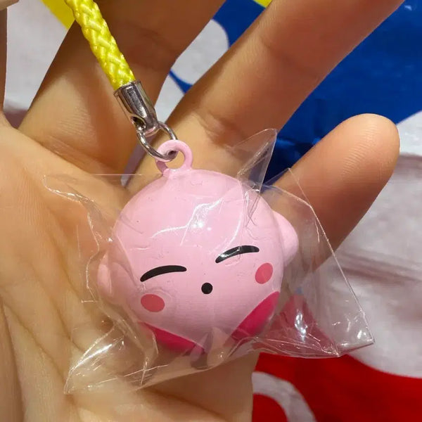 [BUNJANG] Kirby Bell Keychain Japanese Authentic Goods Strap / 별의 커비 방울 키링 일본 정품 굿즈 스트랩