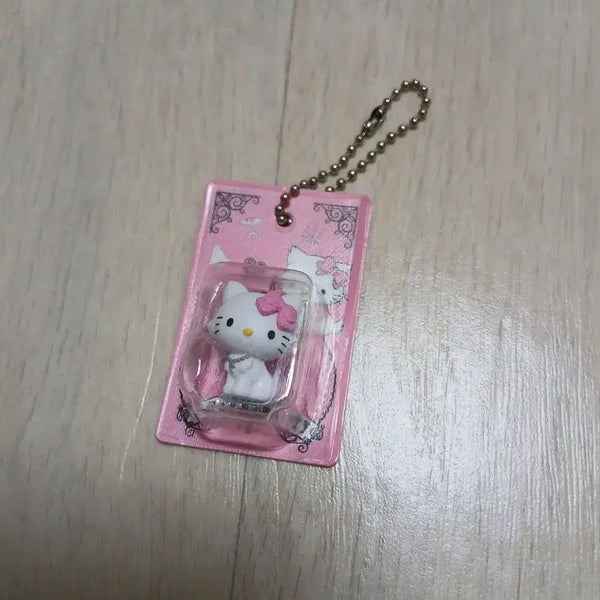 [BUNJANG] Bandai Sanrio Package Gacha Hello Kitty Charmmy Kitty Keychain Figure / 반다이 산리오 패키지 가챠 헬로키티 챠미키티 키링 피규어