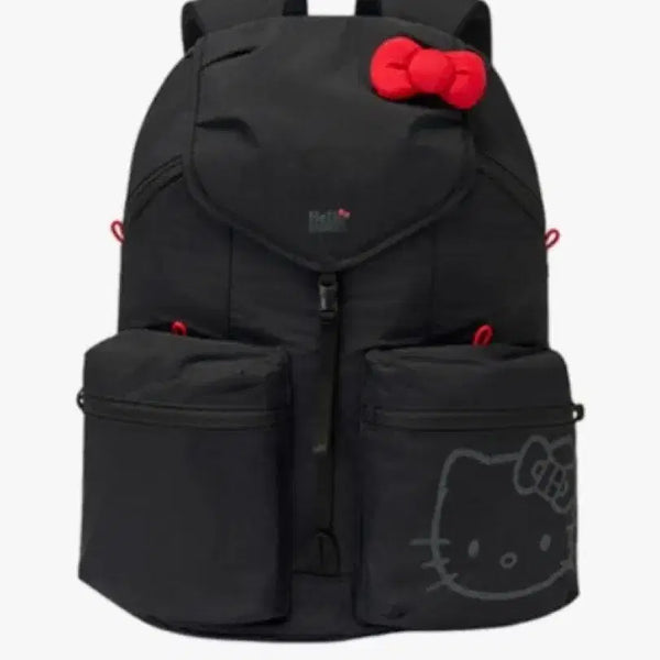 [BUNJANG] Brandon Hello Kitty Backpack Black / 브랜든헬로키티 백팩