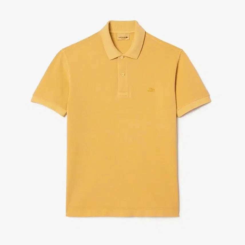 [BUNJANG] Lacoste Summer Pack Washed Short Sleeve Polo Shirt (M/100) / [M(100)] 라코스테 썸머팩 워싱 반팔 카라티 폴로티