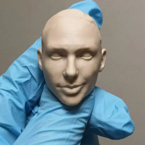 [BUNJANG] Hot Toys Compatible Gal Gadot Wonder Woman Head Sculpt (Unpainted) / 핫토이 호환 낸시 원더우먼 갤 가돗 리캐 헤드