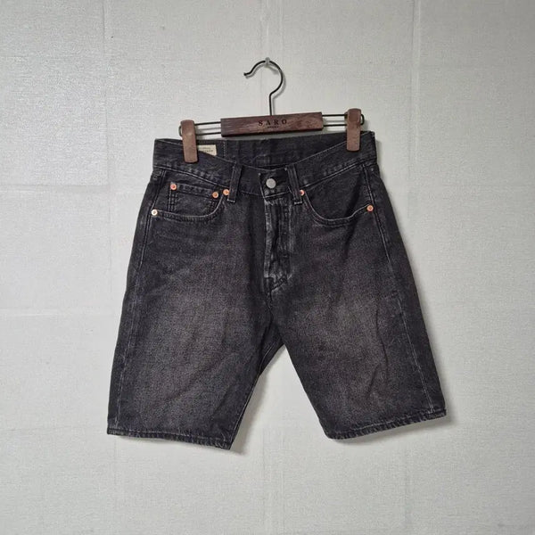 [BUNJANG] Levi's 501 Black Denim Shorts / 리바이스 501 블랙 데님 반바지