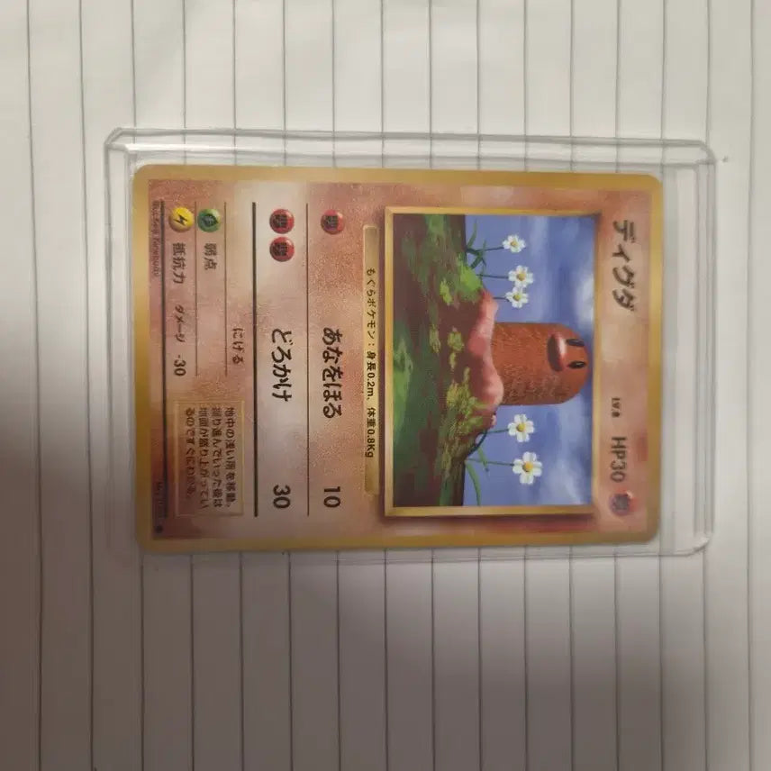 [BUNJANG] First Edition Diglett / 초판 디그다