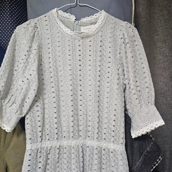 [BUNJANG] Studio Tomboy Lace Midi Dress / 스튜디오톰보이 레이스 원피스