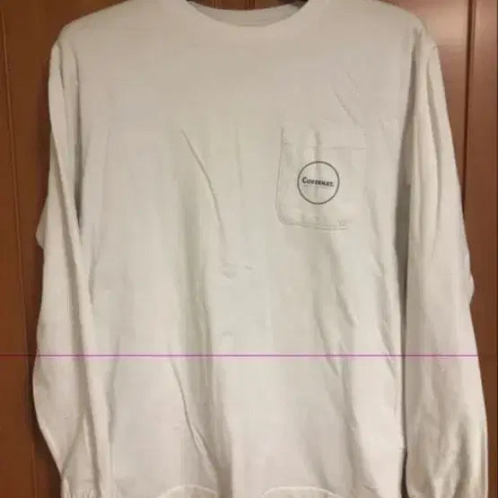 [BUNJANG] Covernat White Long Sleeve T-Shirt M / 커버낫 화이트 긴팔티 M