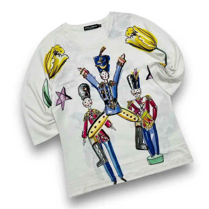 [BUNJANG] Dolce & Gabbana Sergeant Long Sleeve T-Shirt / Dolce & Gabbana Sergeant Long Sleeve Tee