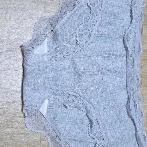 [BUNJANG] Women's Lace Lingerie Set (2 Pieces) / 여성 레이스 속옷  2개  물망초
