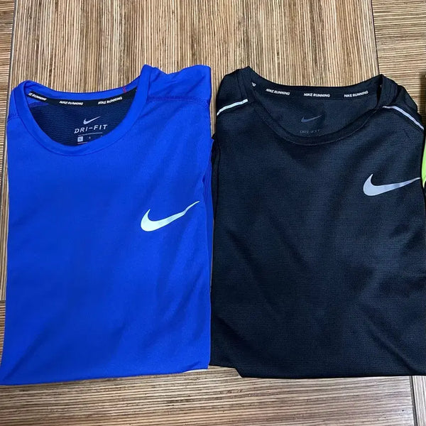[BUNJANG] Nike Running Dri-FIT T-Shirts Bundle (Set of 2) - Size L / 나이키 러닝 드라이핏 반팔 일괄 판매 국내 L