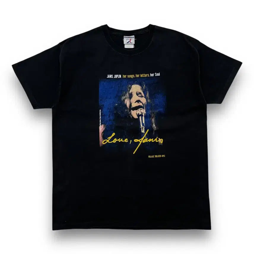 [BUNJANG] Janis Joplin Village Theater NYC 90s T-Shirt / Janis Joplin 90s VILLAGE THEATER-NYC Tee