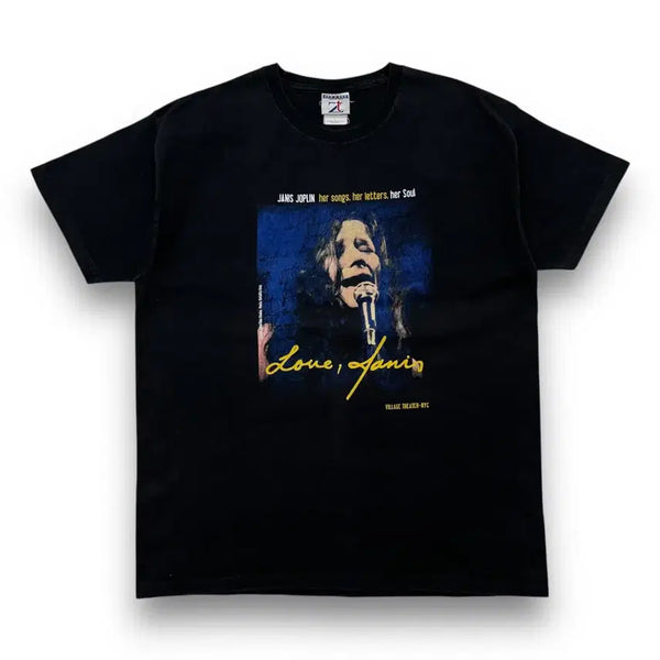 [BUNJANG] Janis Joplin Village Theater NYC 90s T-Shirt / Janis Joplin 90s VILLAGE THEATER-NYC Tee
