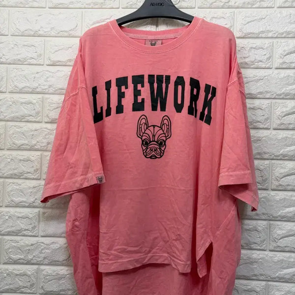 [BUNJANG] Life Work Short Sleeve T-Shirt / 라이프워크 반팔 F