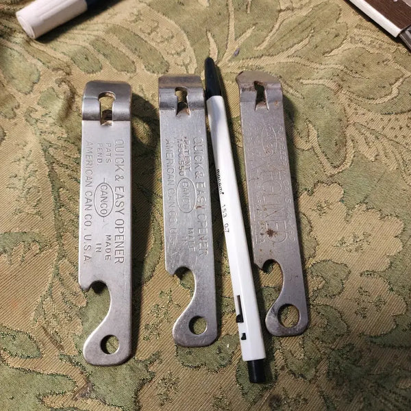 [BUNJANG] Vintage Bottle Opener & Can Tab Lifter Set (3 pcs) / 옛날 병따게 깡통따게 3개에15000 원