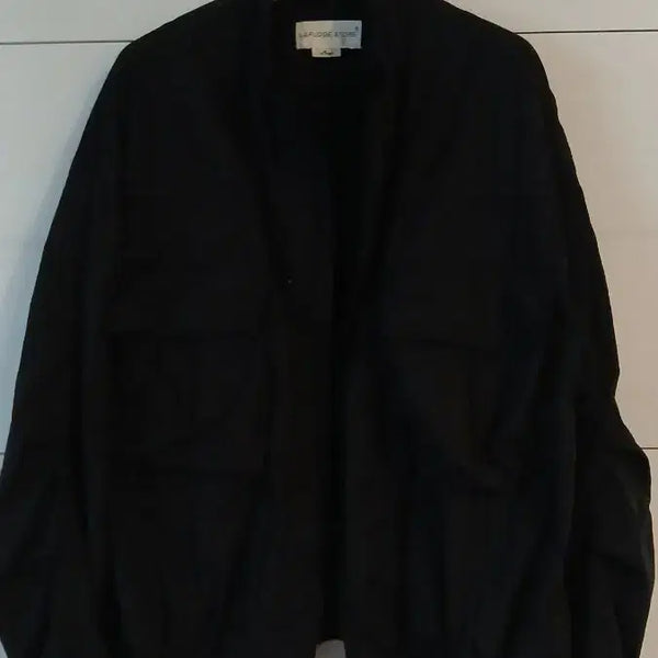 [BUNJANG] LAPOSTERIE Windbreaker Jacket Coat Navy L / 라퍼지스토어 바람막이자켓코트 L