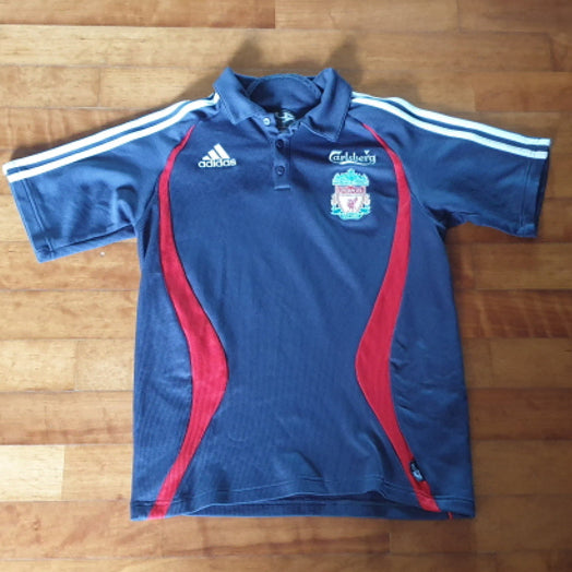 [BUNJANG] Adidas Liverpool Polo Training Shirt (S) / (S) 아디다스 리버풀 폴로 카라 셔츠 유니폼 트레이닝
