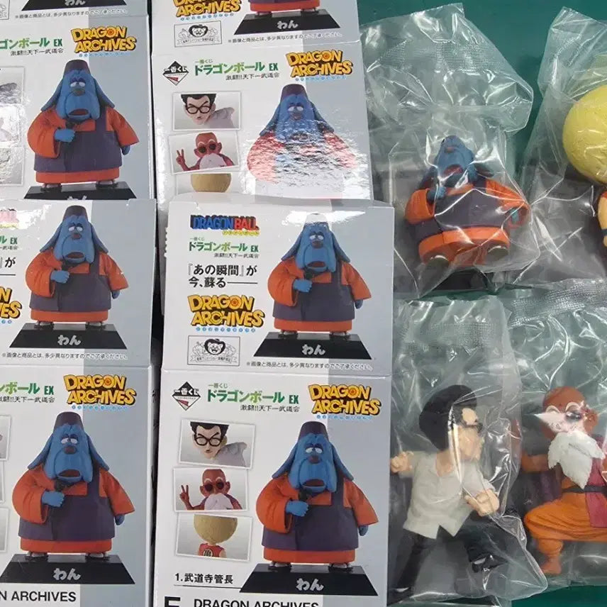 [BUNJANG] Dragon Ball Ichiban Kuji EX World Martial Arts Tournament Archives Figures (Set of 4) / (택포)드래곤볼 제일복권 EX 천하제일무도회 아카이브 4종