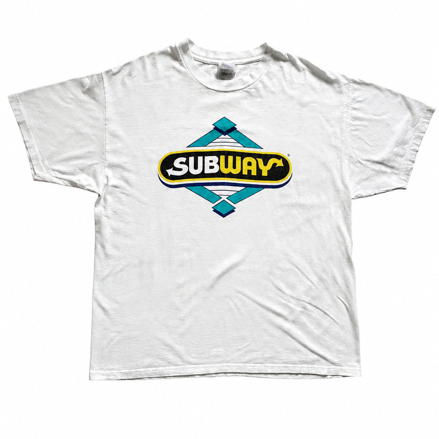 [BUNJANG] Late 90s Subway Promotion T-Shirt XL / Late 90's SUBWAY 프로모션 티셔츠 XL
