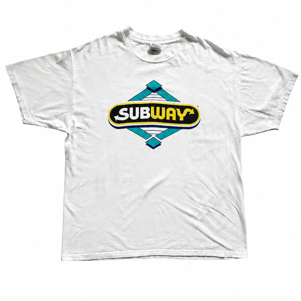 [BUNJANG] Late 90s Subway Promotion T-Shirt XL / Late 90's SUBWAY 프로모션 티셔츠 XL